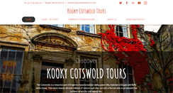 Desktop Screenshot of kookycotswoldtours.com